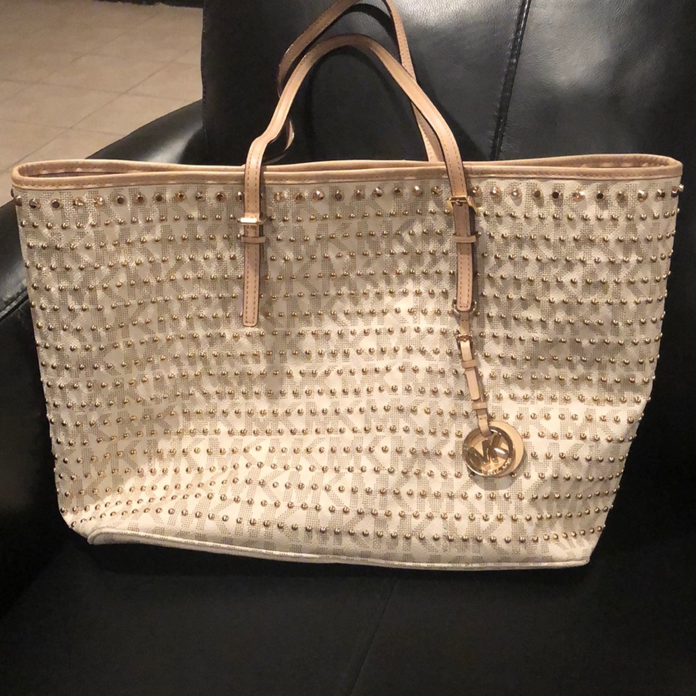 Michael Kors jet set travel tote